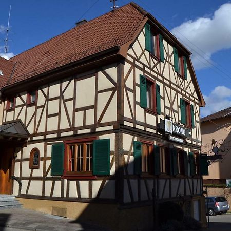 Pension Krone Sternenfels Exteriér fotografie