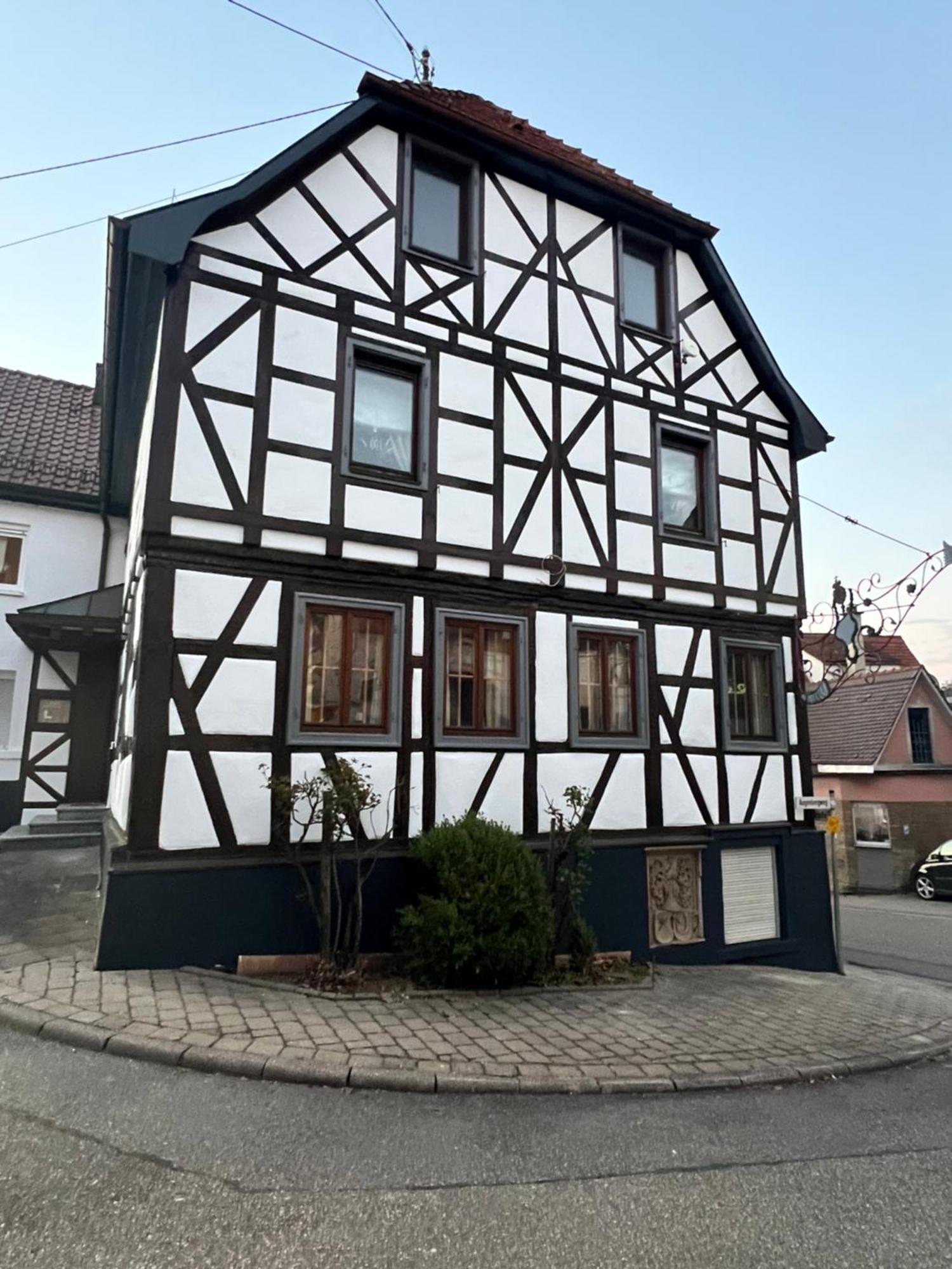 Pension Krone Sternenfels Exteriér fotografie